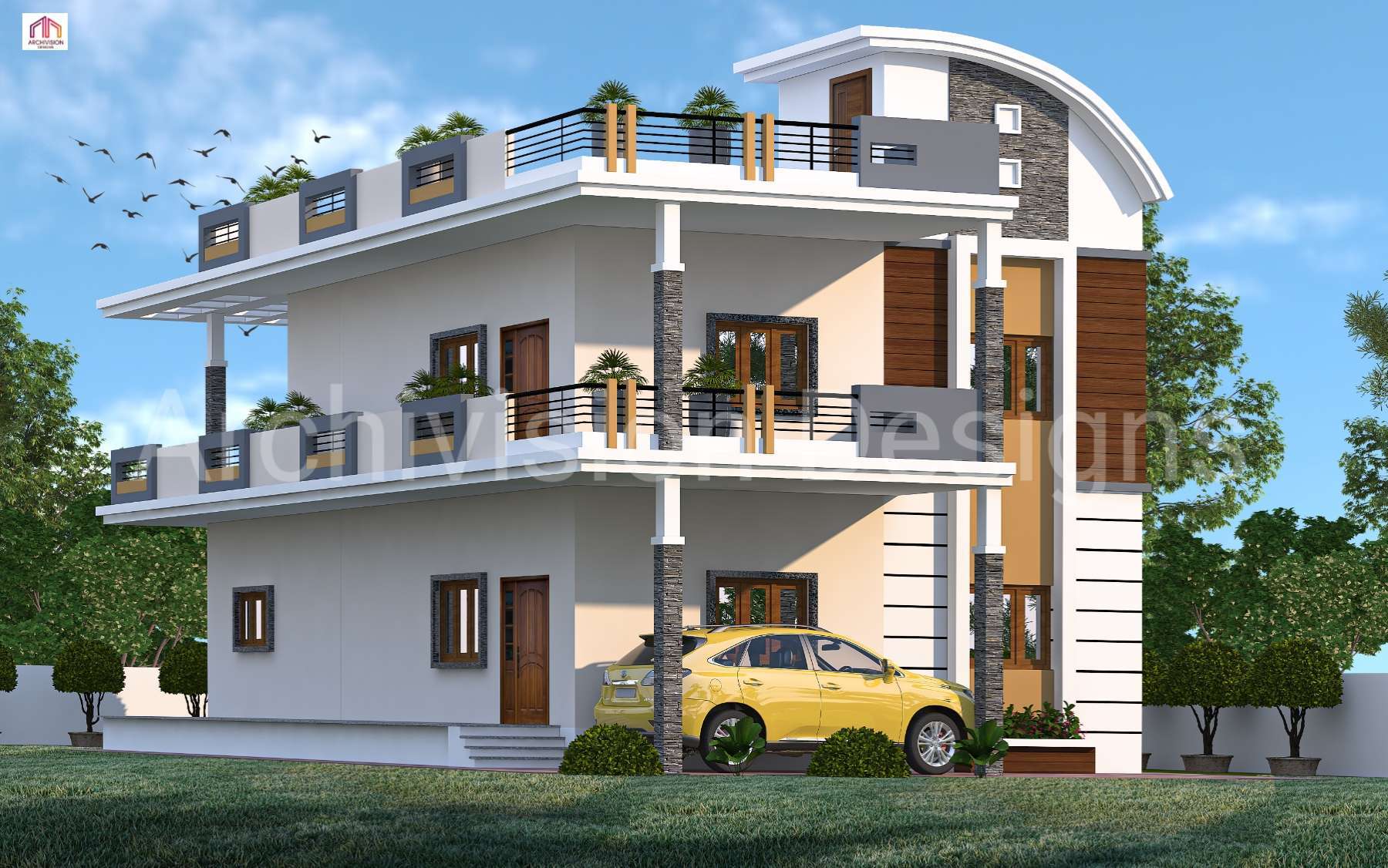 Duplex House 60'x40'